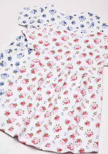 Vista 2 de Luvable Friends Baby Girls' Cotton Dress