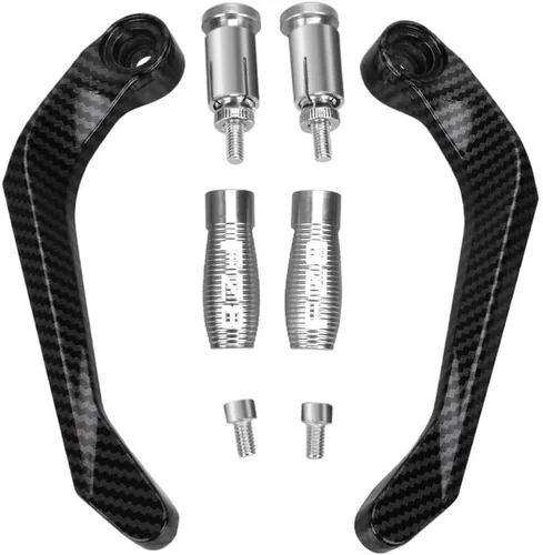 Vista 18 de Motorcycle Brake Protector Brake Clutch Levers Protector for FZ8 FZ 8 for FAZER FZ8R FZ8S 2010-2018 Motorcycle Handlebar Grips Guard