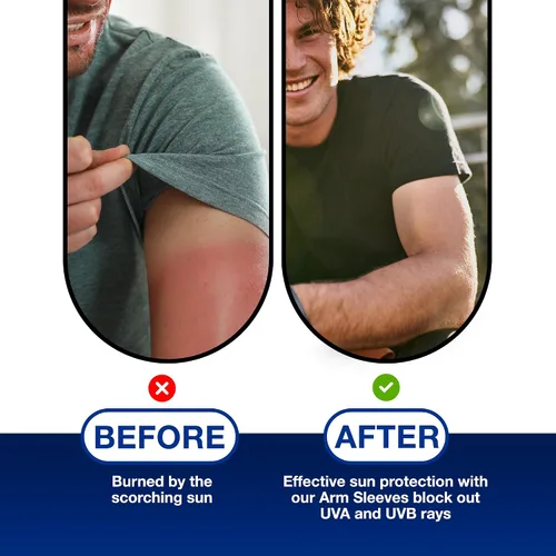 Vista 5 de ARMORAY - Mangas de brazo para hombres o mujeres para cubrir tatuajes de enfriamiento, para practicar deportes, básquetbol, golf, fútbol
