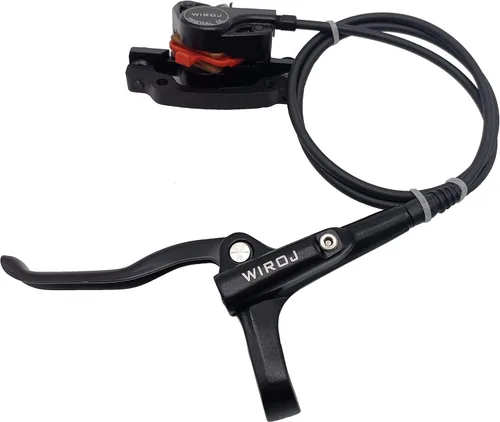 Vista 2 de Juego de freno de disco hidráulico para bicicleta de montaña, kit de freno de disco delantero y trasero para bicicleta MTB XC Trail, e-Bike, Fat