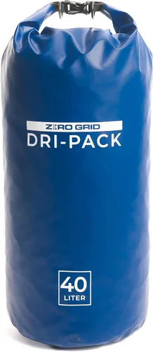 Vista 7 de Zero Grid Bolsa seca impermeable – La bolsa de secado flotante se mantiene seca tamaños de 10L/20L/30L/40L para mochileros, kayak, canotaje