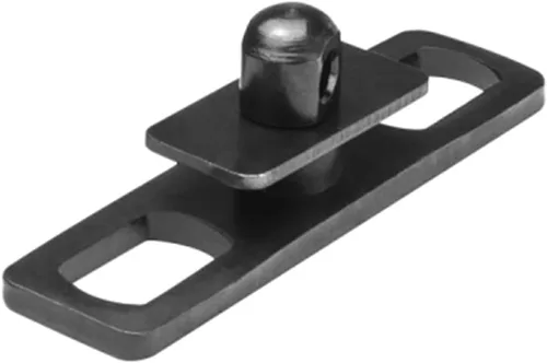 Vista 5 de Kit de bípode táctico con altura compacta ajustable para rifle con interfaz de montaje de cañón para rifles Ruger 10/22 Marlin 22 Mossberg 715t