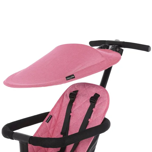Vista 8 de Dream On Me Coast Rider Stroller Canopy, Black Negro