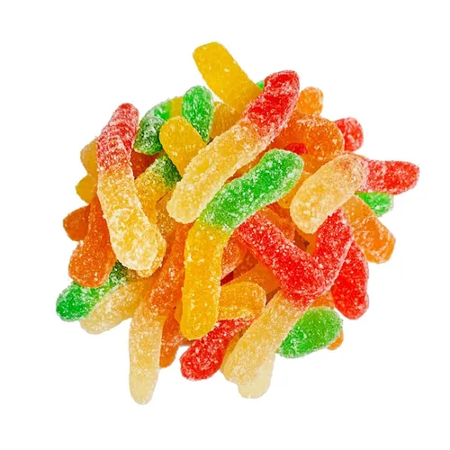 Vista 8 de FirstChoiceCandy Caramelos de goma agria (gusanos de neón, 2 libras (paquete de 1))