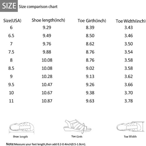 Vista 7 de VJH confort Sandalias de cuña para mujer, con plataforma elástica, cómodas, informales, planas