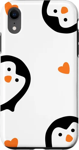 Vista 25 de Cute Penguins Hearts Phone Case for iPhone 17