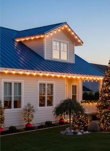 Vista 8 de Brightown Clips magnéticos para luces de Navidad, 100 unidades de clip magnético para luces navideñas, pinzas magnéticas inastillables para C7/E12