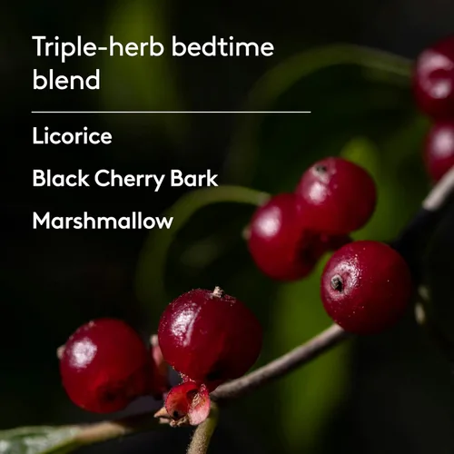 Vista 7 de Jarabe Herbal Nocturno para el Pecho Infantil, Apoyo para el Sueño Nocturno para Aliviar la Garganta y el Pecho, con Corteza de Cereza Silvestre