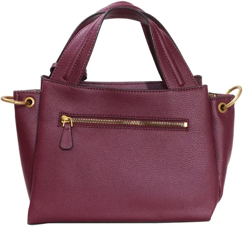 Vista 3 de GUESS Zed Small Girlfriend Carryall, Merlot