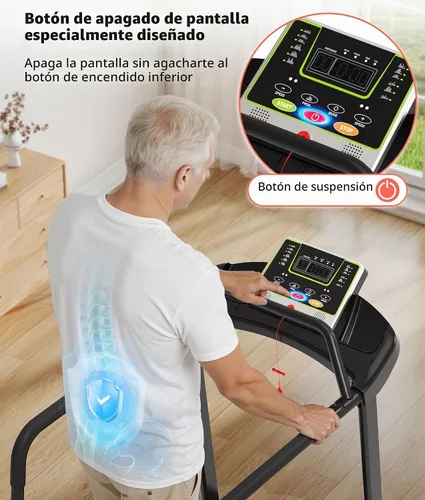 Vista 4 de CIIHI Walking Treadmill for Seniors - Foldable Treadmill for Home