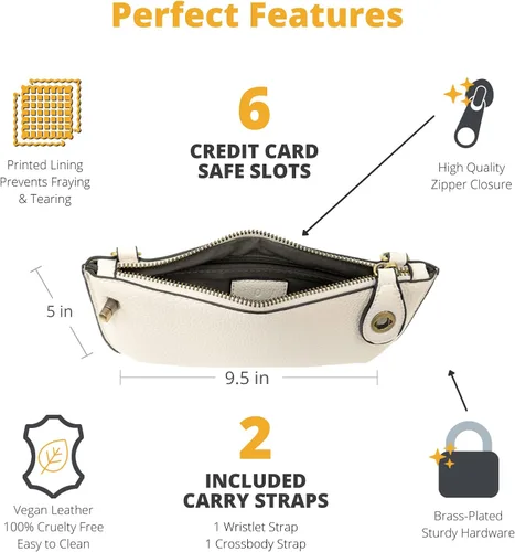Vista 2 de joy susan Mini cruz para mujer bolso de mano de pulsera