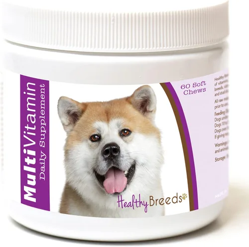 Vista 104 de Healthy Breeds Affenpinscher - Masticables blandos multivitamínicos, 60
