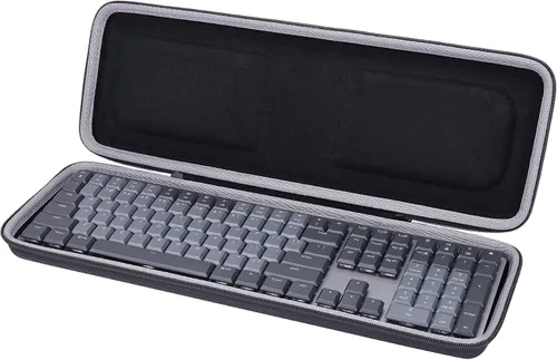 Vista 4 de Aenllosi Estuche rígido compatible con teclado mecánico inalámbrico de rendimiento iluminado Logitech MX