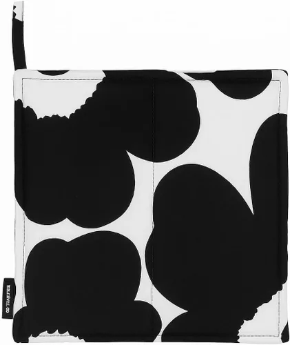 Vista 16 de MARIMEKKO Pieni Unikko Oven Mitt with Hanging Loop – Refine Your Kitchen Décor with Our Floral Oven Mitts — Kitchen Mitts for Oven (12 in x 6 in)