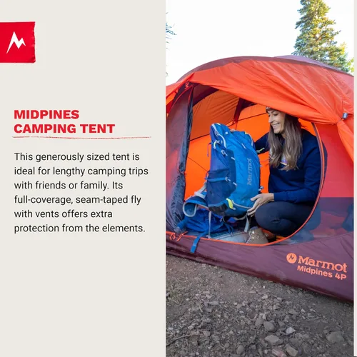 Vista 4 de MARMOT Midpines 4P/6P Tiendas de campaña y pisadas Footprints