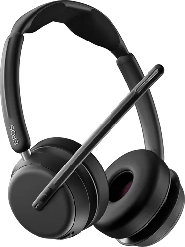 Vista 6 de EPOS Impact 1061 ANC - Auriculares Bluetooth de Alto Rendimiento para PC - de Doble Cara, Cancelación Avanzada de Ruido, EPOS AI, Audio de Banda