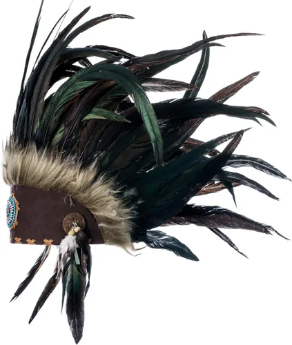 Vista 13 de Novum Crafts Tocado de plumas Inspirado en indios nativos americanos Elige