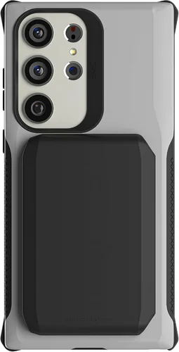 Vista 63 de Ghostek Exec - Funda tipo cartera para Galaxy Z Fold 4 con soporte magnético para tarjetas de crédito, protección de bisagra, carga inalámbrica