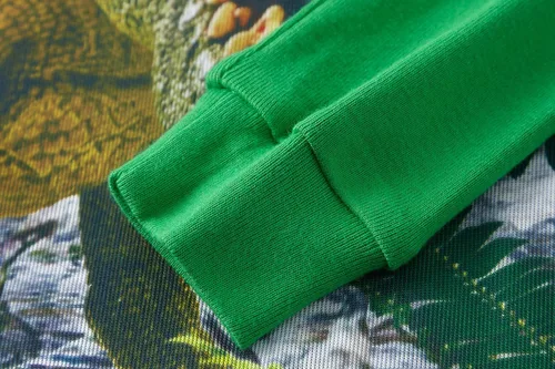 Vista 3 de Pijamas para niños, dinosaurio, cohete, espacio, 4 piezas, conjunto de ropa de dormir de 2 a 12 años
