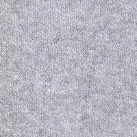 Vista 3 de Calvin Klein Suéter de manga larga con flecos y cuello redondo para mujer, color gris, talla XL, Gris