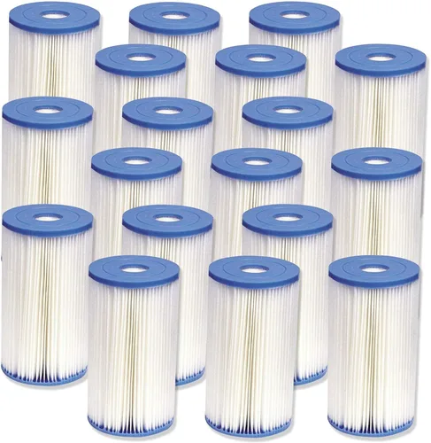 Vista 13 de Intex 29005E - Cartucho de bomba de filtro de material Dacron fácil de limpiar, 29005E para piscina, tipo B, (paquete de 2)