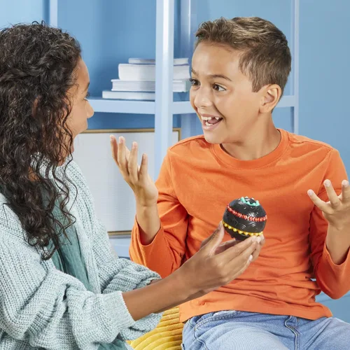 Vista 5 de Hasbro Gaming Atomix - Juego para niños, adolescentes y adultos, rompecabezas de bola y juguete para ansiedad, 1 jugador, actividades portátiles