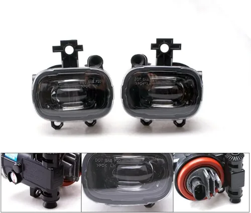 Vista 2 de Auto-Tech - Juego de luces antiniebla LED de repuesto para NISSAN X-TRAIL 2021, kit de luces antiniebla con arnés, interruptor izquierdo + derecho