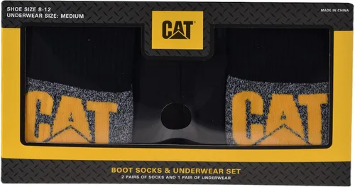 Vista 3 de Caterpillar mens Socks and Underwear Gift Set
