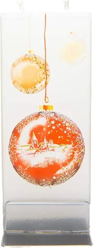 Vista 11 de FLATYZ Vela de Navidad hecha a mano, sin perfume, resistente al goteo y sin humo, vela de 2 mechas para decoración del hogar y la habitación, velas