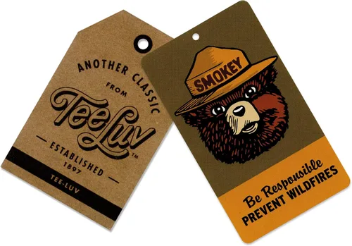 Vista 8 de Tee Luv Men's Smokey Bear T-Shirt - Get Your Smokey On Graphic Tee Shirt