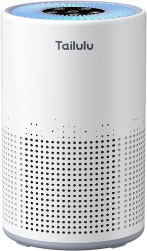 Vista 11 de Purificadores de aire para dormitorio y hogar, Tailulu purificador de aire con filtro HEPA verdadero H14, limpiador de aire silencioso con modo