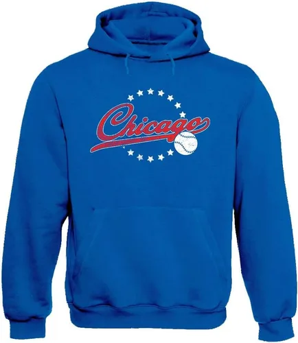 Vista 29 de Xtreme Apparrel Team - Sudadera con capucha para hombre estilo vintage para fanáticos del béisbol