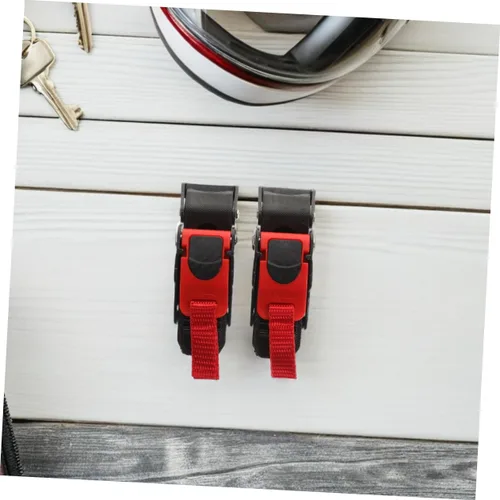 Vista 6 de Hemobllo 4pcs Quick Release Buckle: Universal Motorcycle Chin Strap Button Replacement - Metal Quick Release Buckle For Safety