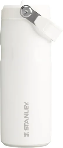 Vista 11 de STANLEY - Botella de agua IceFlow Flip Straw 2.0 con pajilla abatible, abertura más grande, acero inoxidable aislado, sin bisfenol A, 16 onzas
