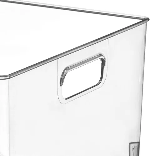Vista 4 de mDesign - Cubo de basura de plástico con asas