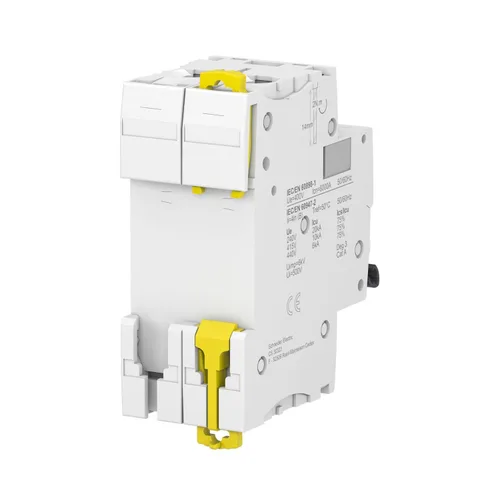 Vista 4 de Schneider Electric A9F74220 IC60N Disyuntor Acti9, 2P, 20A, Curvatura C, 50/60 Hz, Blanco
