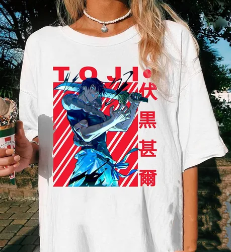 Vista 3 de HONHUY GOODS Toji Fushigu.r.o - Jujut.s.u Kais.e.n Anime - Camiseta unisex con capucha, manga larga, sudadera, camisetas sin mangas, Opción, S