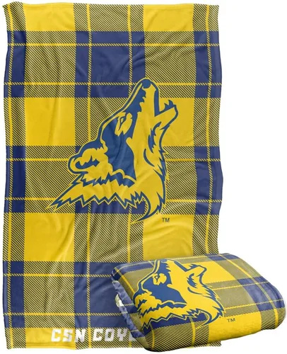 Vista 139 de LOGOVISION St John's University Campus Plaid Spirit Silky Touch Manta súper suave 36 x 58 pulgadas