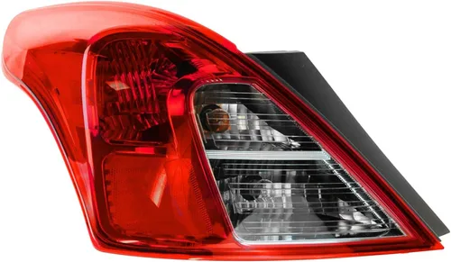 Vista 74 de Ensamble de luz trasera exterior TRQ para lado del conductor izquierdo trasero. Compatible con Toyota Corolla XLE 2020, 2021, 2022 y Toyota Corolla
