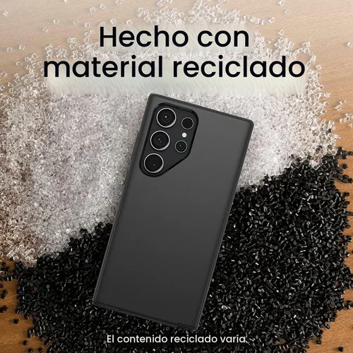 Vista 6 de OtterBox Galaxy S23 Ultra (solamente) - Funda de la serie Symmetry - Embalaje no minorista (negro)