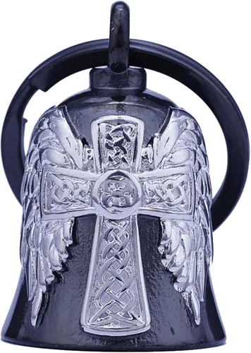 Vista 8 de Campanas de motocicleta para hombre, campana de ángel de motocicleta para hombres y mujeres, accesorio de motociclista, protección de seguridad