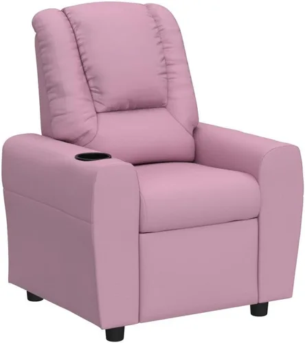Vista 5 de hzlagm Silla Reclinable Infantil con Portavasos, Sillones Reclinables para Niños de 0 a 5 años con Bolsillos Laterales y Reposapiés Antideslizante
