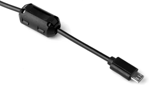 Vista 5 de Núcleo de anillo de ferrita negro RFI EMI cable supresor de ruido Clip-20Pcs