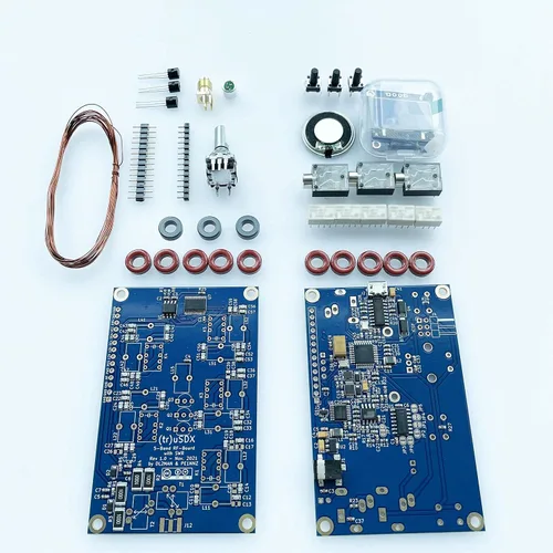 Vista 2 de MALAHIT USDX transceptor tr usdx Kits QRP multimodo de 5 bandas por PE1NNZ y DL2MAN