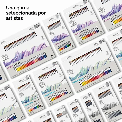 Vista 7 de Winsor & Newton Studio Collection - Lápices de grafito, juego de 5
