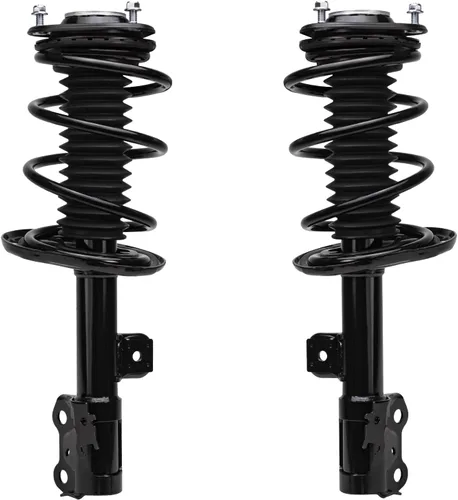 Vista 28 de Detroit Axle - Puntales 4WD para Ford Expedition Lincoln Navigator 1997-2002, 4 puntales completos con muelle helicoidal delantero trasero 1998 1999