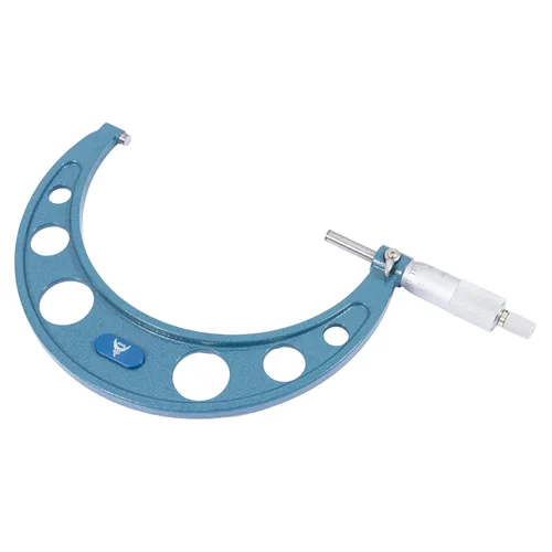 Vista 7 de PEC Tools Micrómetro exterior de 0-1", herramienta de medición de precisión de grado industrial, acero endurecido, micrómetro de alta precisión