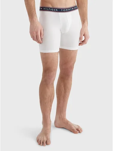 Vista 2 de Tommy Hilfiger Men's Cotton Stretch 3-Pack Boxer Brief
