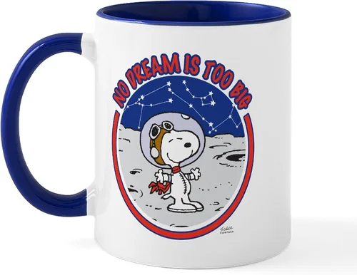 Vista 20 de CafePress Crabby Snoopy - Taza de café de cerámica (11 oz)