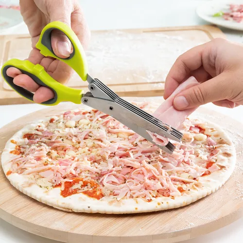 Vista 3 de Tijeras de Cocina Multicorte 5 en 1 Fivessor InnovaGoods